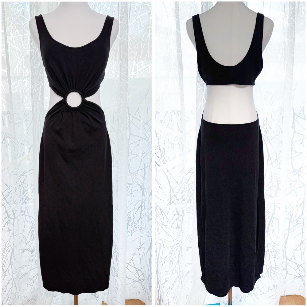 Solid & Striped Bailey Black Ring Cutout Sides Ba… - image 2